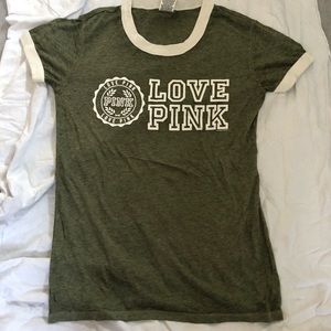 Victoria secret pink tee size Xs